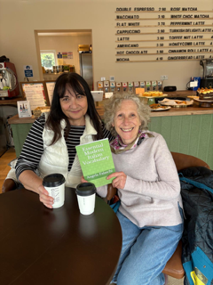 walk and talk in Italian donated by Cristiana Falaschi and won by Sue Westbrook
